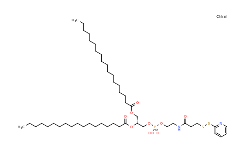 (2R)-3-((Hydroxy(2-(3-(pyridin-2-yldisulfanyl)propanamido)ethoxy)phosphoryl)oxy)propane-1,2-diyl distearate