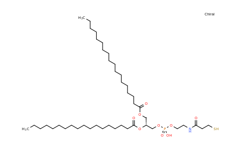 (2R)-3-((Hydroxy(2-(3-mercaptopropanamido)ethoxy)phosphoryl)oxy)propane-1,2-diyl distearate