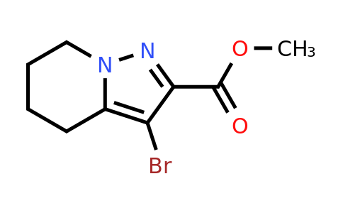 1448862-61-0 | Methyl 3-bromo-4,5,6,7-tetrahydropyrazolo[1,5-a]pyridine-2-carboxylate