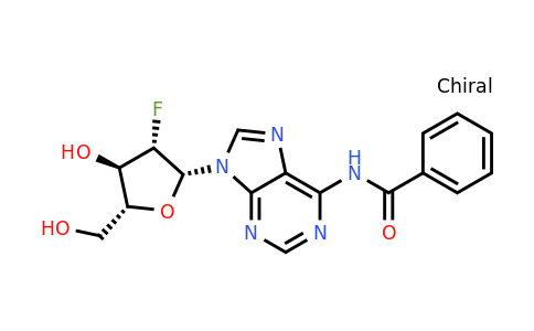 N-(9-((2R,3S,4R,5R)-3-Fluoro-4-hydroxy-5-(hydroxymethyl)tetrahydrofuran-2-yl)-9H-purin-6-yl)benzamide