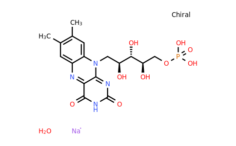 (2R,3S,4S)-5-(7,8-Dimethyl-2,4-dioxo-3,4-dihydrobenzo[g]pteridin-10(2H)-yl)-2,3,4-trihydroxypentyl dihydrogen phosphate, sodium salt hydrate(1:x:y)