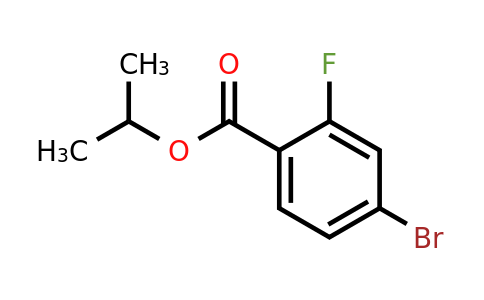 1456234-21-1 | Isopropyl 4-bromo-2-fluorobenzoate