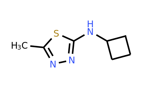 1466866-93-2 | N-Cyclobutyl-5-methyl-1,3,4-thiadiazol-2-amine