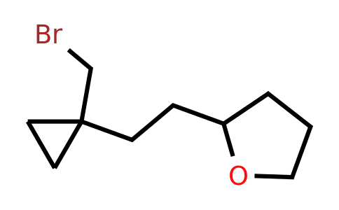 1472753-50-6 | 2-(2-(1-(Bromomethyl)cyclopropyl)ethyl)tetrahydrofuran