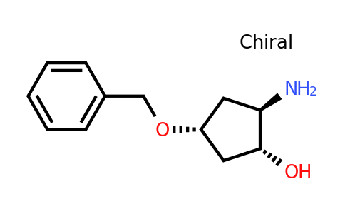 1477616-47-9 | rel-(1R,2R,4R)-2-amino-4-benzyloxy-cyclopentanol