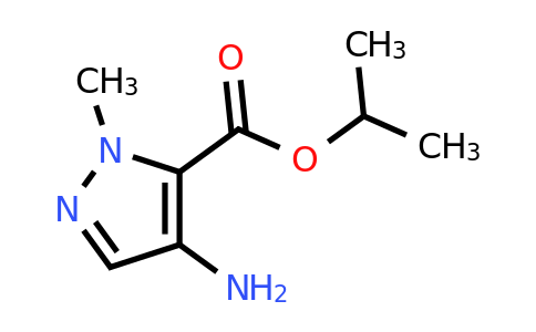 1480572-06-2 | Isopropyl 4-amino-1-methyl-1h-pyrazole-5-carboxylate