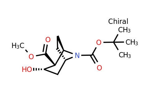 148533-48-6 | O8-tert-butyl O2-methyl (1R,2R,3S,5S)-3-hydroxy-8-azabicyclo[3.2.1]octane-2,8-dicarboxylate