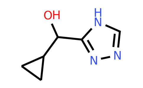 1487394-82-0 | Cyclopropyl(4h-1,2,4-triazol-3-yl)methanol