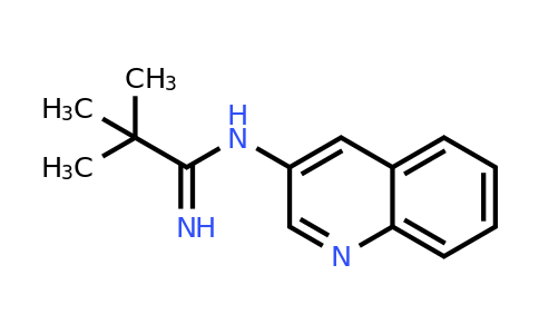 1487854-87-4 | n-(Quinolin-3-yl)pivalimidamide