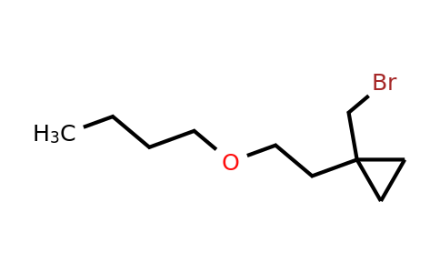 1489132-47-9 | 1-(Bromomethyl)-1-(2-butoxyethyl)cyclopropane