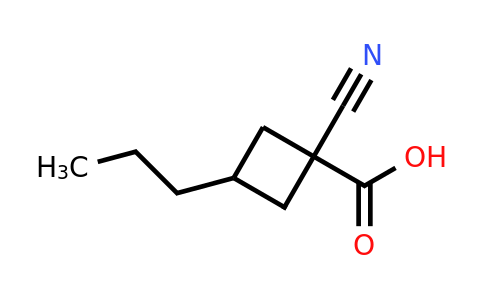 1493112-34-7 | 1-Cyano-3-propylcyclobutane-1-carboxylic acid