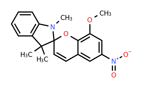 8-Methoxy-1',3',3'-trimethyl-6-nitrospiro[chromene-2,2'-indoline]