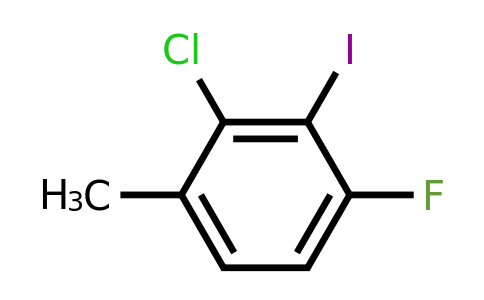 2-Chloro-4-fluoro-3-iodo-1-methylbenzene