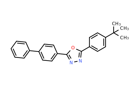 2-([1,1'-Biphenyl]-4-yl)-5-(4-(tert-butyl)phenyl)-1,3,4-oxadiazole