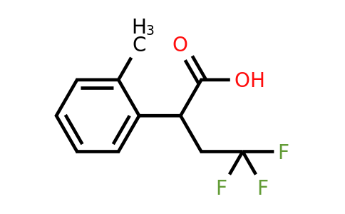 1511691-90-9 | 4,4,4-Trifluoro-2-(o-tolyl)butanoic acid