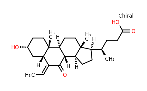 (3α,5β,6E)-6-Ethylidene-3-hydroxy-7-oxocholan-24-oic acid