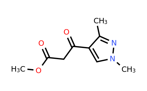 1540187-45-8 | Methyl 3-(1,3-dimethyl-1h-pyrazol-4-yl)-3-oxopropanoate