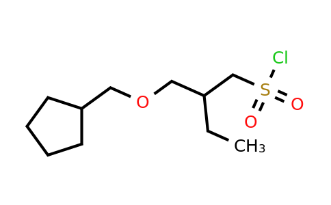 1541886-18-3 | 2-((Cyclopentylmethoxy)methyl)butane-1-sulfonyl chloride