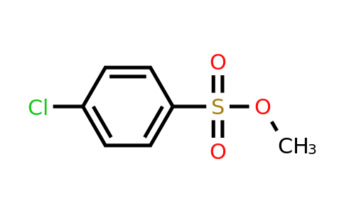 15481-45-5 | Methyl 4-chlorobenzenesulfonate