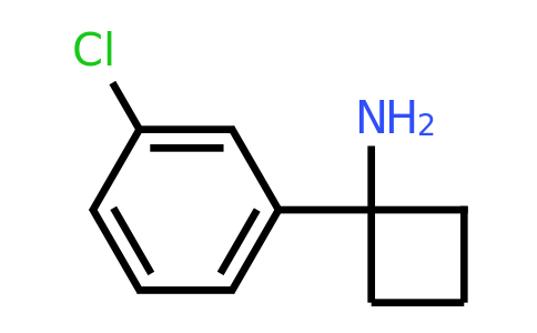 158943-22-7 | 1-(3-Chlorophenyl)cyclobutan-1-amine