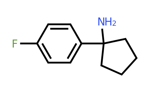 160001-92-3 | 1-(4-Fluorophenyl)cyclopentan-1-amine