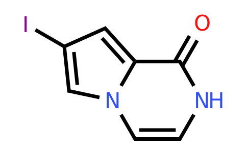 7-iodo-1H,2H-pyrrolo[1,2-a]pyrazin-1-one