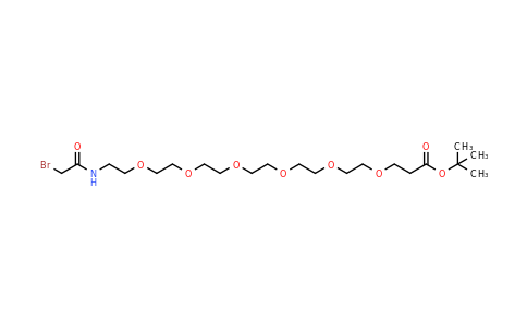 tert-Butyl 1-bromo-2-oxo-6,9,12,15,18,21-hexaoxa-3-azatetracosan-24-oate