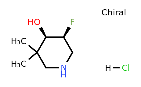 1612176-74-5 | rel-(4R,5S)-5-Fluoro-3,3-dimethylpiperidin-4-ol hydrochloride