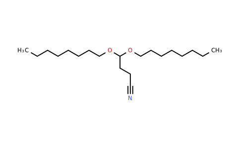 4,4-Bis(octyloxy)butanenitrile