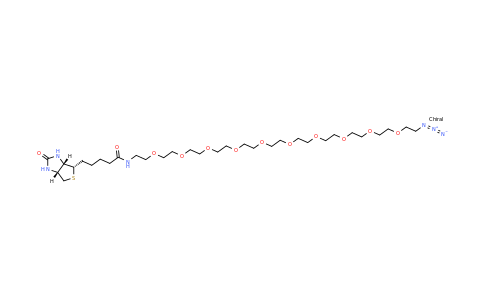 N-(32-Azido-3,6,9,12,15,18,21,24,27,30-decaoxadotriacontyl)-5-((3aS,4S,6aR)-2-oxohexahydro-1H-thieno[3,4-d]imidazol-4-yl)pentanamide