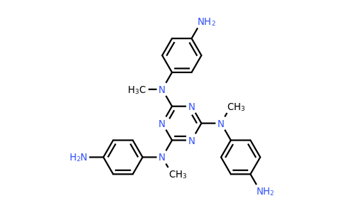 N2,N4,N6-Tris(4-aminophenyl)-n2,n4,n6-trimethyl-1,3,5-triazine-2,4,6-triamine