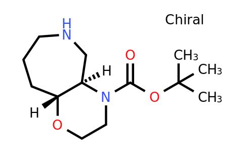 1639944-38-9 | rel-tert-Butyl (4aR,9aR)-octahydro-[1,4]oxazino[3,2-c]azepine-4(4aH)-carboxylate