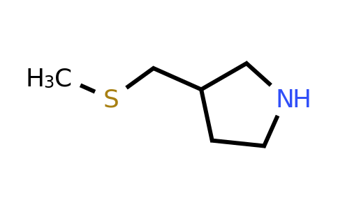 164666-08-4 | 3-(methylsulfanylmethyl)pyrrolidine