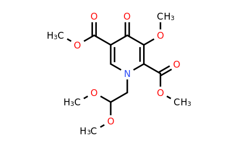 1646862-02-3 | Dimethyl 1-(2,2-dimethoxyethyl)-3-methoxy-4-oxo-1,4-dihydropyridine-2,5-dicarboxylate