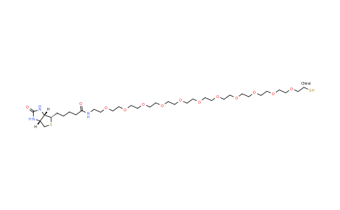 N-(35-Mercapto-3,6,9,12,15,18,21,24,27,30,33-undecaoxapentatriacontyl)-5-((3aS,4S,6aR)-2-oxohexahydro-1H-thieno[3,4-d]imidazol-4-yl)pentanamide