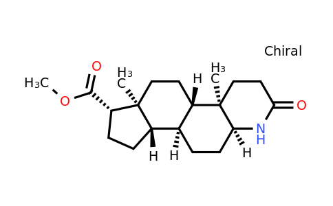 (4aR,4bS,6aS,7S,9aS,9bS,11aS)-methyl 4a,6a-dimethyl-2-oxohexadecahydro-1H-indeno[5,4-f]quinoline-7-carboxylate