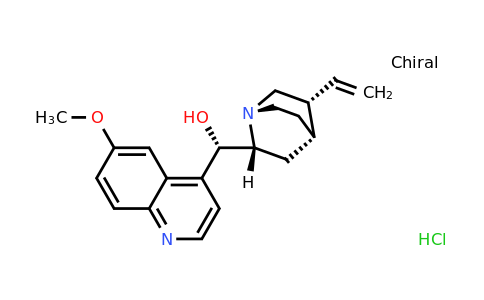 (1S)-(6-Methoxyquinolin-4-yl)((2R,4S,5R)-5-vinylquinuclidin-2-yl)methanol hydrochloride