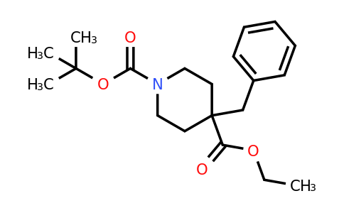 167263-10-7 | 1-(Tert-butyl) 4-ethyl 4-benzylpiperidine-1,4-dicarboxylate