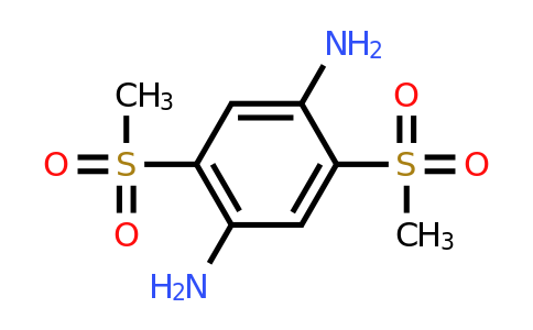 2,5-Bis(methylsulfonyl)benzene-1,4-diamine