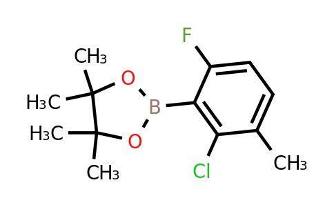 2-Chloro-6-fluoro-3-methylphenylboronic acid pinacol ester