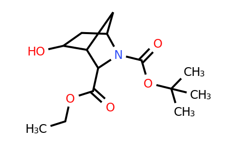 1698691-34-7 | O2-tert-butyl O3-ethyl 5-hydroxy-2-azabicyclo[2.2.1]heptane-2,3-dicarboxylate