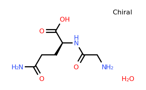 (S)-5-Amino-2-(2-aminoacetamido)-5-oxopentanoic acid hydrate