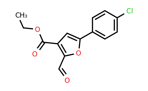 175276-64-9 | Ethyl 5-(4-chlorophenyl)-2-formyl-3-furoate