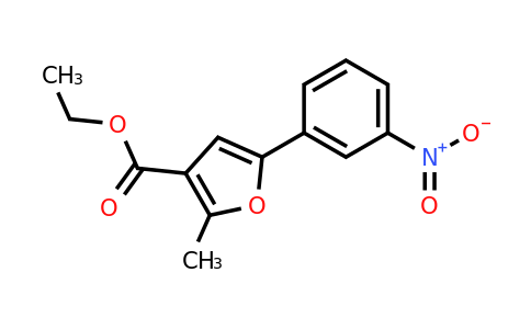 175276-71-8 | Ethyl 2-methyl-5-(3-nitrophenyl)furan-3-carboxylate