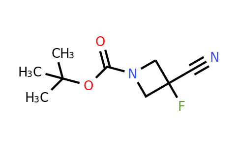 1788041-57-5 | tert-Butyl 3-cyano-3-fluoroazetidine-1-carboxylate