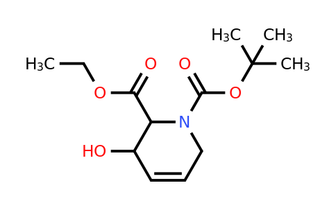 1791437-56-3 | O1-tert-butyl O2-ethyl 3-hydroxy-3,6-dihydro-2H-pyridine-1,2-dicarboxylate