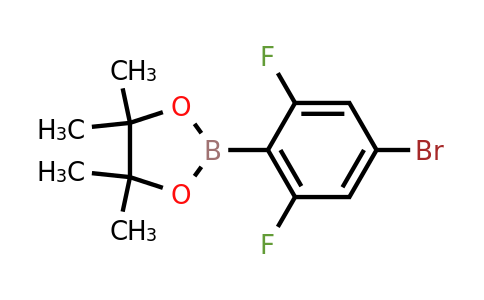 1799485-20-3 | 2-(4-Bromo-2,6-difluorophenyl)-4,4,5,5-tetramethyl-1,3,2-dioxaborolane