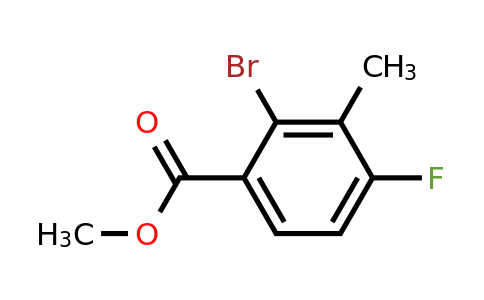 1805421-59-3 | Methyl 2-bromo-4-fluoro-3-methylbenzoate