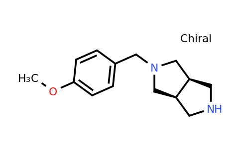 1807937-91-2 | Rel-(3ar,6as)-2-[(4-methoxyphenyl)methyl]-octahydropyrrolo[3,4-c]pyrrole, cis