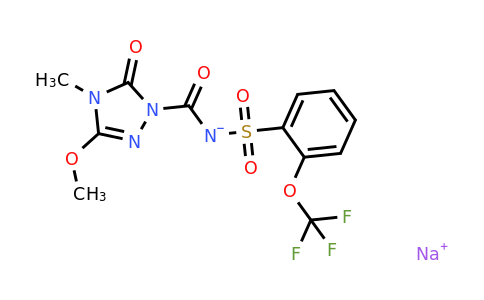 181274-17-9 | Sodium (3-methoxy-4-methyl-5-oxo-4,5-dihydro-1H-1,2,4-triazole-1-carbonyl)((2-(trifluoromethoxy)phenyl)sulfonyl)amide